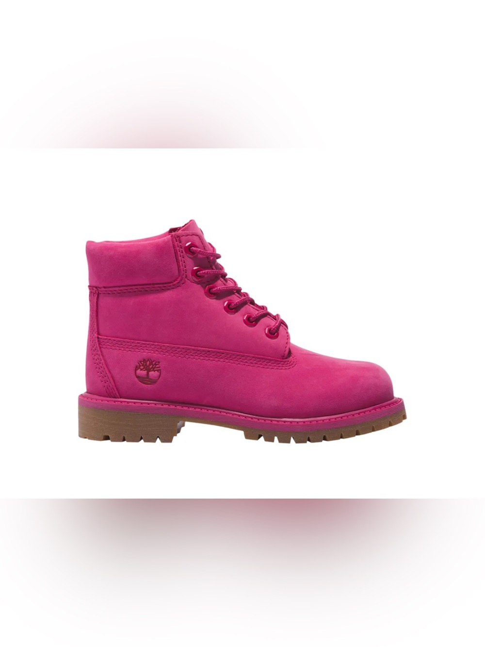 Timberland 6 Inch Premium Boot Youth size 3 '50th Anniversary - Dark Pink'